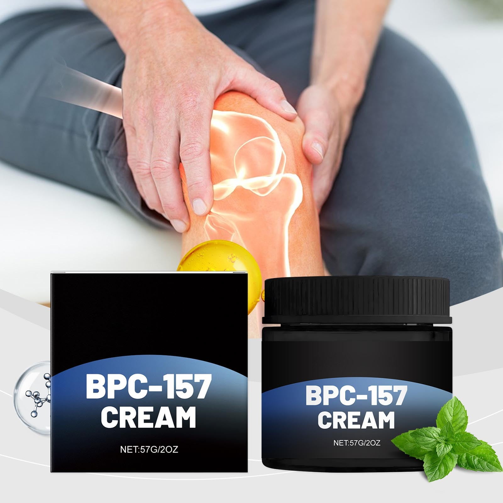 bpc 157 comprimido - Crema para el alivio y la recuperación de articulaciones y músculos, máxima potencia - 57 g / 2 onzas líquidas Workarea: sheep-vitamins-supplements