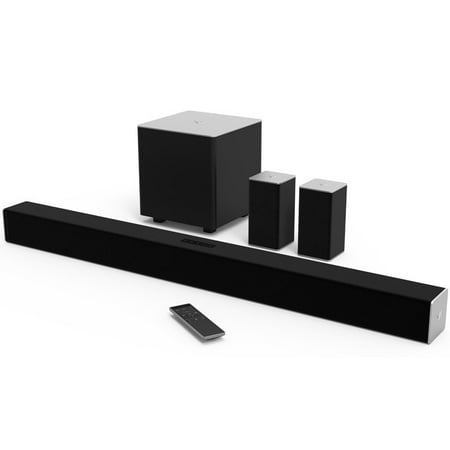 VIZIO SB3851-C0 38-Inch 5.1 Channel Sound Bar with Wireless Subwoofer and Satellite Speakers - Manufacture (Best Sound Bar With Satellite Speakers)