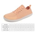 thumbnail image 2 of Zapatos anchos descalzos zapatillas de deporte de malla de moda antideslizantes sólidas para actividades al aire libre, 2 of 9