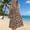 Brown, variant on Women's Summer Dresses Sleeveless Sundress Elastic Waist Ruffle Casual Loose V Neck Tank Dresses