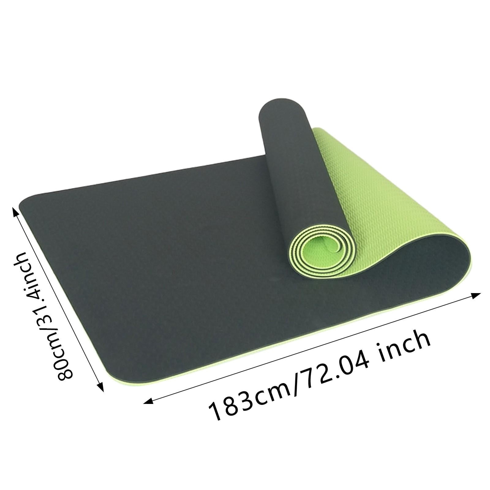 Pimea Performance Yoga Mat, Made of Durable TPE, 72"x31.4"x6MM Thick, Purple