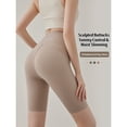 thumbnail image 3 of High Rise Tummy Control Biker Shorts for Women, Quick Dry Stretch Workout Compression Shorts, 3 of 6