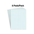 thumbnail image 2 of MyOfficeInnovations Graph Pads 8.5" x 11" Graph White 50 Sh./Pad 6 Pads/PK 412593, 2 of 8