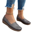 thumbnail image 2 of Willtoo Orthopedic Flat Loafer for Women 2026 Women's Arch Support Cloe Toe Wide Feet Classic Shoes Casual Easy Slip on Vintage Shoes with Barefoot Feel Comfortable Loafers for Outdoor Walking, 2 of 5