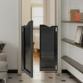 thumbnail image 5 of Cafe Swinging Doors Wood Saloon Doors, 36" x 48" Modern Swinging 2-Half Door Bar Doors Entrance Partition for Hallway Kitchen Doorway Bars Gardens Restaurants, 5 of 9