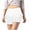 White-01, variant on REALiKUN Women Tennis Skirt with Pocket Pleated Golf Skort Active Workout Running Athletic Shorts