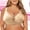 Beige, variant on Women's Seamless Sling Thread Beautiful Back Wrapping Chest Tube Top Lace Edge Bottoming No Steel Ring Sports Bra Womens Running Bra Compression Sports Bra Wireless Full Coverage Bras for Women Sports