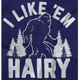 thumbnail image 2 of Like 'Em Hairy Bigfoot Legend Hoax Women Plus Size Crewneck Sweatshirt Brisco Brands 5X, 2 of 5