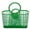 Green, variant on New Plastic Hollow Basket Simple Functional Storage Basket Bathroom Accessories Toy Organizer Bath Basket