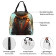 thumbnail image 4 of Disketp Riverside Meditating Cat Bolsa Térmica para Almuerzo para Hombre y Mujer, Ideal para Trabajo, Senderismo y Picnic, 4 of 8