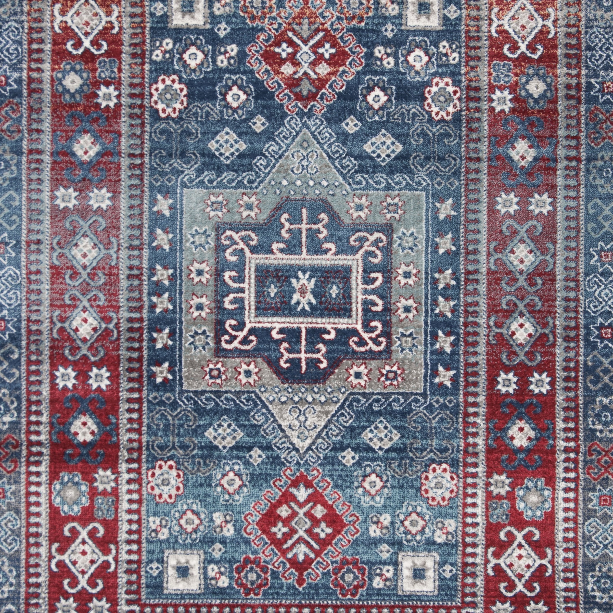 Kazak Red / Blue  XXX