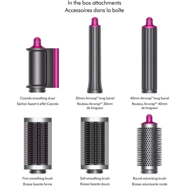 Dyson Airwrap multi-styler Complete Long (Fuchsia/Nickel) (Brand
