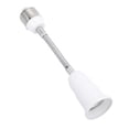 thumbnail image 1 of Extensor de Socket de Luz Uxcell de 7.9 pulgadas E26/E27, Extensión de Socket de Bombilla para Lámparas de Base de Tornillo Mediana, Blanco, 1 of 6