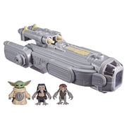 Star Wars ActionVerse Grogu & Anzellans Action Figures, 8-Inch Starship, Star Wars Toys