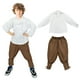 thumbnail image 1 of Disfraz de pirata para niños Prebene Medieval, camisa y pantalones 4-6T, 1 of 6