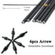 thumbnail image 4 of Piaoyu Juego de Arco y Flechas de 50" para Adultos, Kit de Arco Recurvo de Metal con Elevador hacia la Derecha de 40 Lb para Objetivo de Caza Principiante a Intermedio, 4 of 13