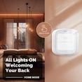 thumbnail image 4 of Tuya WiFi Button Scene Switch Wireless Smart Light Wall Switch Low Power Consumption No Wiring for One Tap to Run,1 x Smart Wireless Switch,White, 4 of 8