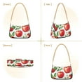 thumbnail image 7 of FORMRS Womens Shoulder Bag with Chain Strap Clutch Purse Cute Tote Handbag, Apple Pattern, 7 of 7