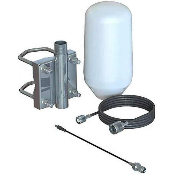 Scan Iridium GO! Passive Omnidirectional Antenna & Cable 5M - 65000-011-GO with Mast Mount