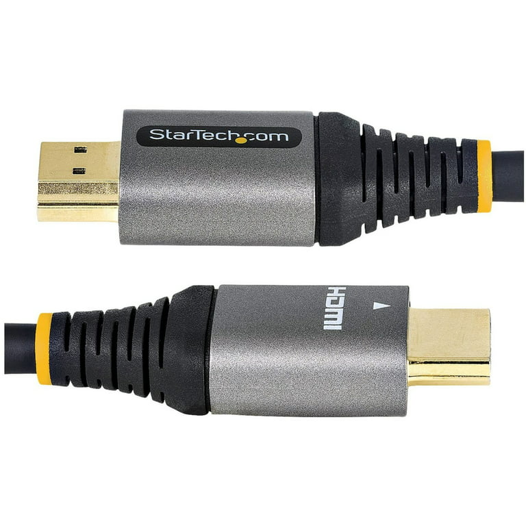Startech.com 13ft (4m) Premium Certified HDMI 2.0 Cable, High Speed Ultra  HD 4K 60Hz HDMI Cable w/ Ethernet, HDR10, UHD HDMI Monitor Cord, 1