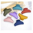 thumbnail image 4 of Pinzas para el cabello Pinzas para la mandíbula de color mate Pinzas para el cabello para cabello fino (7 piezas 2.8 pulgadas) Adepaton HMHZ104, 4 of 5