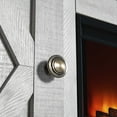 thumbnail image 4 of FESTIVO  70 in. Saw cut off white With Dark drift wood color Desktop Fireplace for Tvs up 75in., 4 of 11