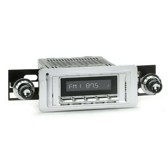 RetroRadio Compatible with 1955-57 Ford Thunderbird Features Include Bluetooth, USB, AM/FM HC-M2-105-25-85F