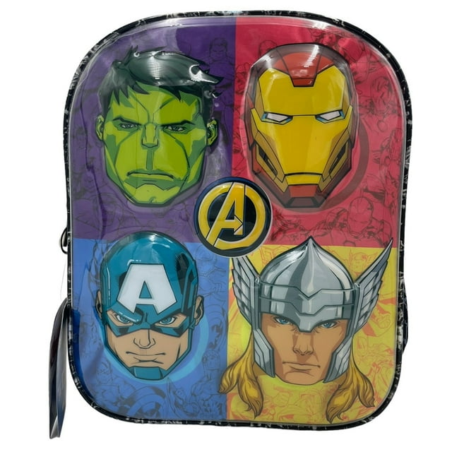 Mochila Pequeña Ruz Marvel Avengers 174576 15 cm 24 cm 34 cm 100% Poliester