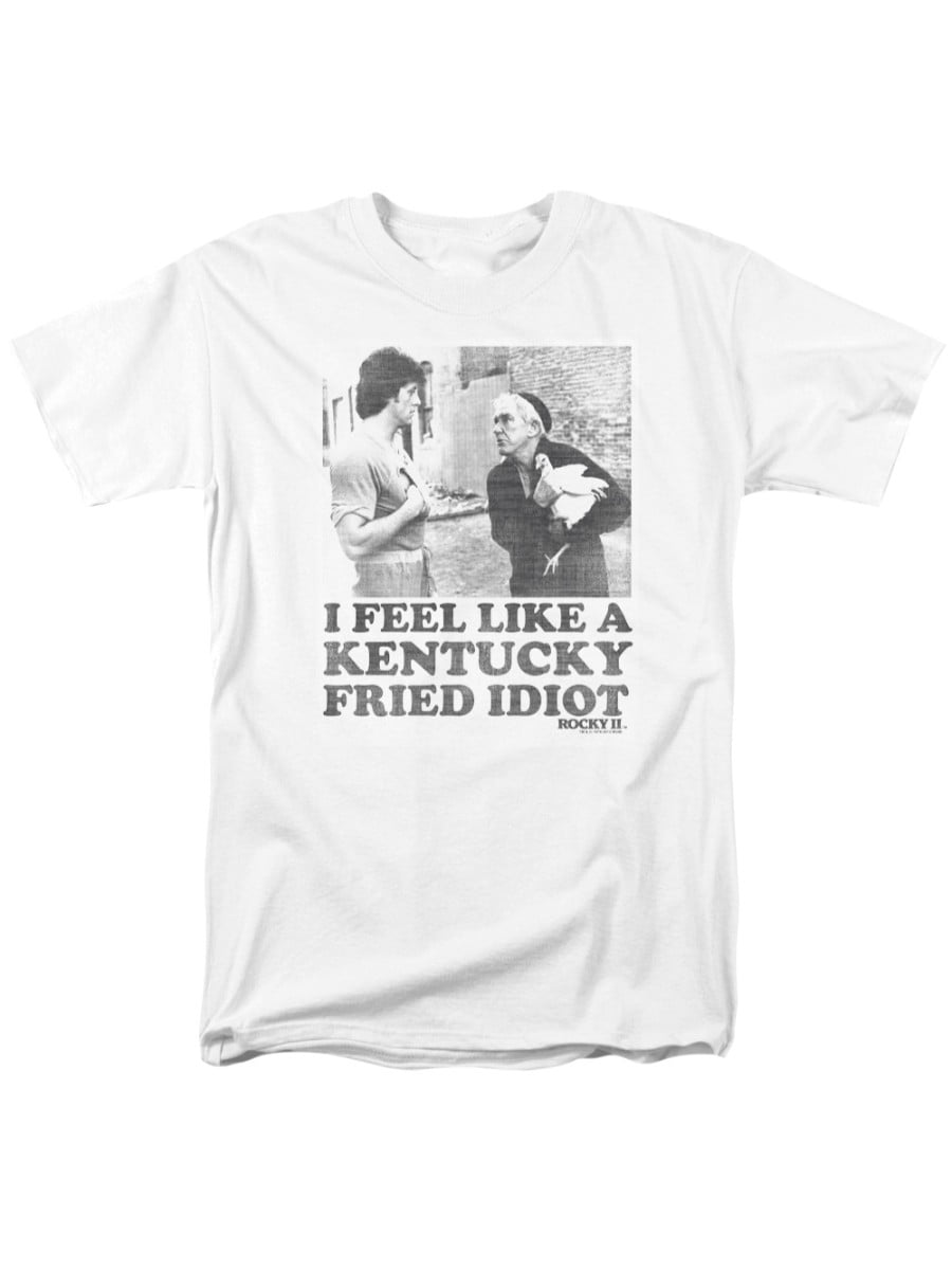 Rocky Yo Adrian In Quote Bubble Adult T Shirt Classic Movie