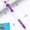 Purple, variant on Clearance Under $2.39! 10PCS Ribbon Awareness Pens, Retractable Gel Roller Pens with Pink Ribbon Design, Plastic, for Gifting & Events, (13cm, Yellow)