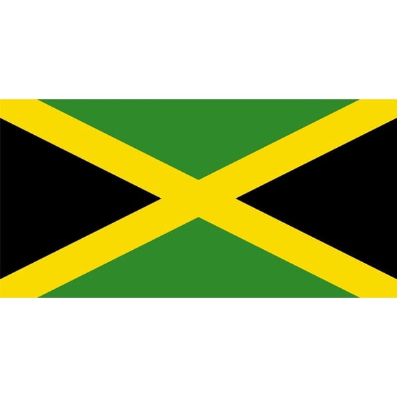 Bandera Boolavard de Jamaica 90 x 150 cm impermeable, doble cara