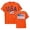 Orange, variant on lnmuld Kids Boys Girls Summer Casual Short Sleeve T-Shirt Patriotic Print Tee for 4th of July Independence Day Daily Wear Outdoor Activities Color:Black,Size:8-9 Years