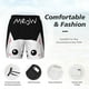 thumbnail image 3 of Balery Cat Meow Bañador para hombre, shorts de playa de secado rápido con entrepierna y forro de compresión-XX-Large, 3 of 6