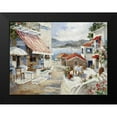 thumbnail image 2 of Bosman, Johan 24x19 Black Modern Framed Museum Art Print Titled - To the promenade, 2 of 5