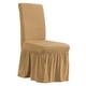 thumbnail image 4 of para sillas de comedor, con , taburete, funda elástica, protectores de sillas de , funda corta para asiento de cocina Camello perfecl Fundas de asientos de comedor, 4 of 7