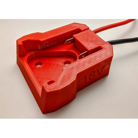 

Milwaukee M18 Battery Adapter Holder Dock with Wires for Power Wheels Upgrade with Warranty