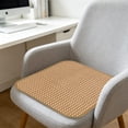 thumbnail image 6 of 16" Bamboo Seat Cushion, Cool & Breathable Summer Chair Pad with Non-Slip Backing, Cooling Bamboo Mat for Office Chair, Car Seat, Gaming Chair & Sofa, Natural Wood Style, 1PK, 6 of 7