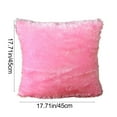 thumbnail image 4 of Kdkad 18x18 Inch Soft Plush Throw Pillow Cover, Double Sided Cushion Cover with Hidden Zipper, Decorative Home Decor for Sofa, Couch, Bed and Car, 4 of 8