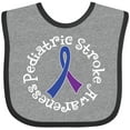 thumbnail image 3 of Inktastic Pediatric Stroke Support Boys or Girls Baby Bib, 3 of 4