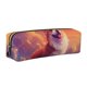 thumbnail image 1 of Disketp Sunset Cloud Corgi Estuche de Lápices de Cuero con Cierre, Estuche Compacto para Papelería, Bolígrafos y Accesorios Pequeños, 1 of 7