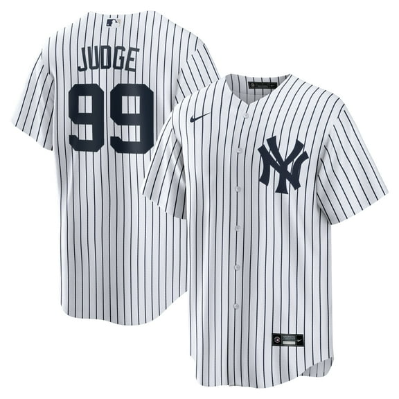 Men's Nike Aaron Judge White New York Yankees Home Replica Player Name Jersey