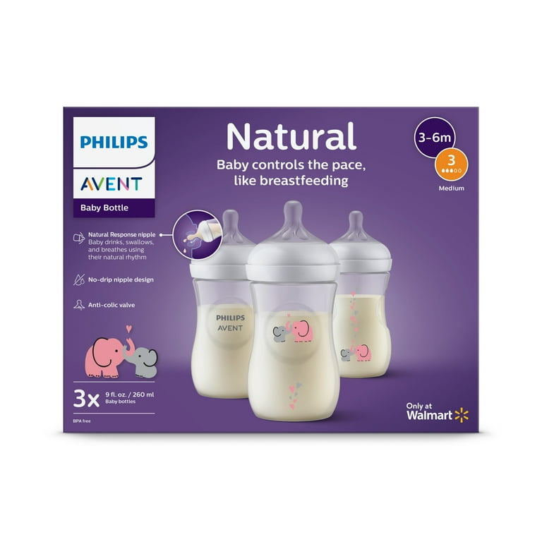 Philips Avent Natural Baby Bottle with Natural Response Nipple
