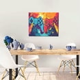 thumbnail image 5 of Kdxio Gaming Pattern Canvas Wall Art for Living Room Wall Decor for Bedroom Bathroom Modern Framed Canvas Art Prints Ready to Hang,Horizontal, 5 of 6