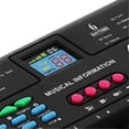thumbnail image 3 of Keyboard Piano Instrument 61 Keys Electric Multifunctional with USB Cable Microphone MQ6189, 3 of 4