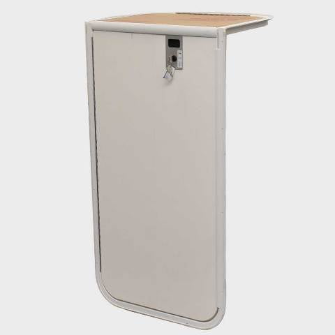 Marquis Boat Cuddy Cabin Door 7159525 | White Starboard