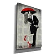 thumbnail image 2 of Epic Graffiti 'The Kissing Rain' by Loui Jover, Canvas Wall Art, 12"x18", 2 of 3