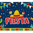 thumbnail image 3 of Colorful Mexican Fiesta Theme Background Backdrop Banner with Sombrero Cactus Elements Party Decorations for Fiesta Parties Photo Booths Celebrations Decor Props, 3 of 3