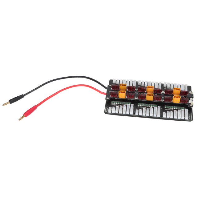 LYUMO Battery Charger Board,XT60 Battery Charger Board 2‑8S Batteries Parallel Charging Boards For PL8 PL6 Balance Chargers,Charge Plate