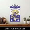 thumbnail image 5 of G128 Combo Pack Garden Flag Hanger 14IN & Garden Flag Welcome to the Dog House Yellow Labrador Printed 12x18IN Double Sided Yard Lawn Decoration, 5 of 9