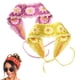 thumbnail image 1 of Bandanas para el pelo hippies, diademas para mujer, diademas bohemias, bandas para el pelo tejidas, pañuelos florales para la cabeza, 1 of 5